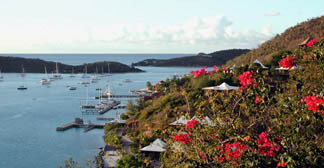 Bitter End Dock - Larry Larsen British Virgin Islands