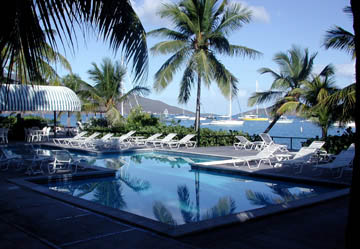 Bitter End Pool - Larry Larsen British Virgin Islands