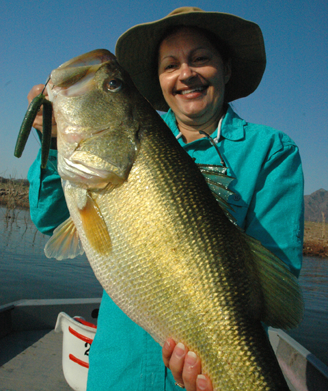 My largest largemouth - 9 pounds