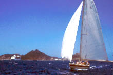 St. Maarten Sailing photo by Larry Larsen