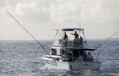 Punta Cana fishing boat