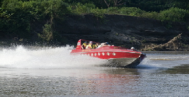 Fiji jetboat river ride