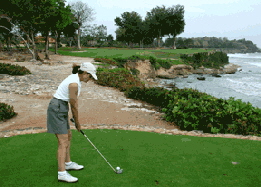 Teeth of the Dog - I parred this hole!