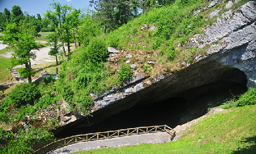 Cave exterior