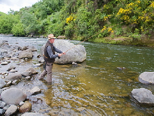 Michael on the river