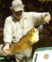 Nhamunda peacock bass fishing - Larsen's Adventure Travel