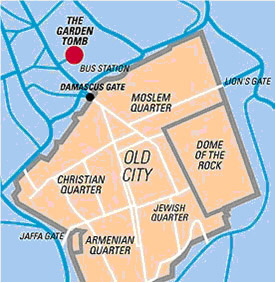 Old city map