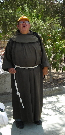 Priest with group