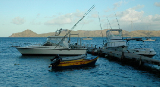Nevis Fishing Boats