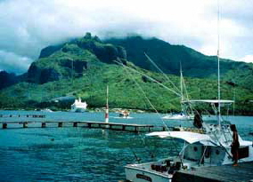 Moorea, Tahiti photo by Larry Larsen