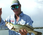 Trout guide Mark Nichols, DOA Lures